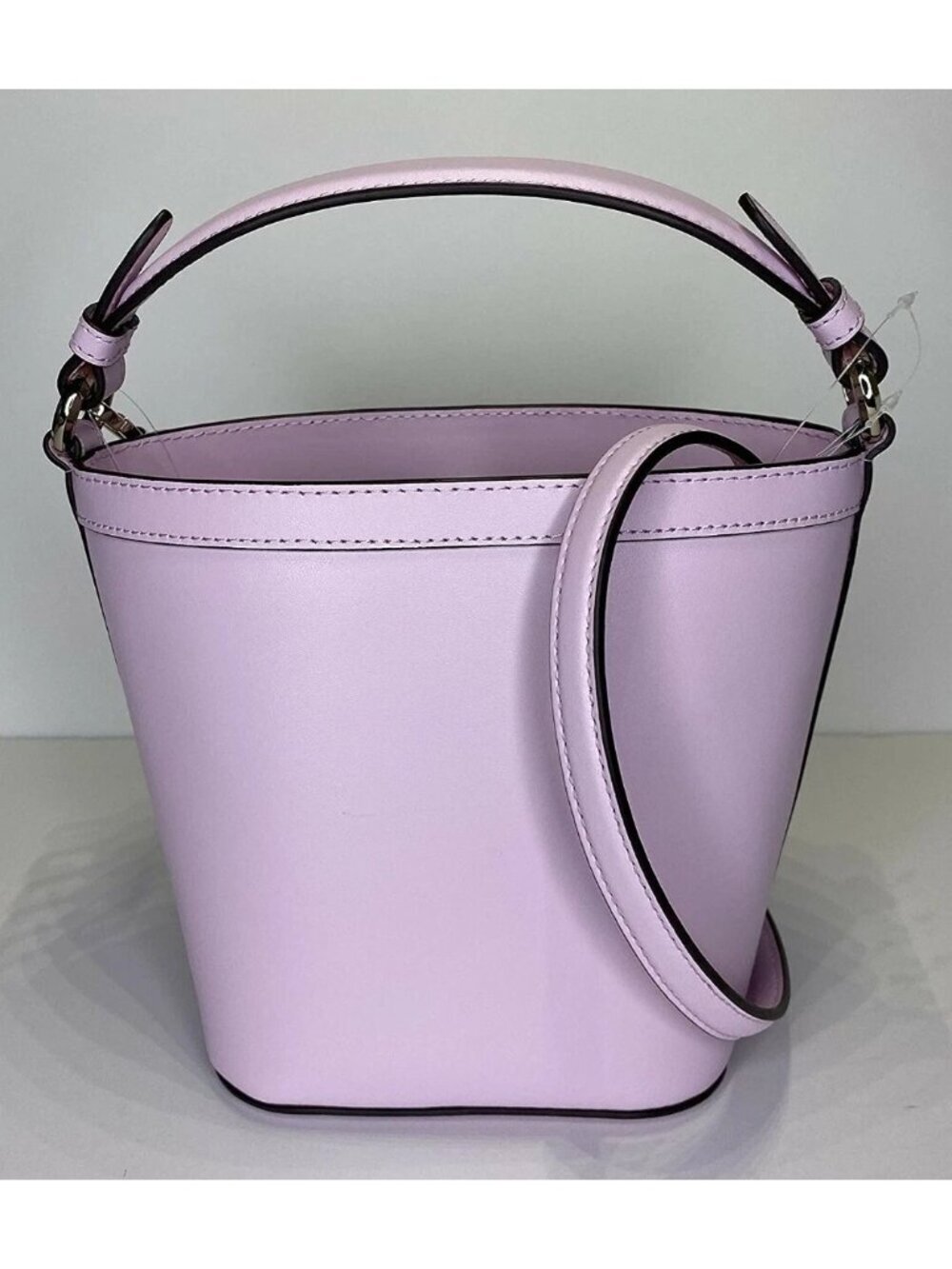 Kate Spade Pippa Flock Party Parrot Small Bucket Crossbody Bag Pink Novelty - Picture 6 of 6